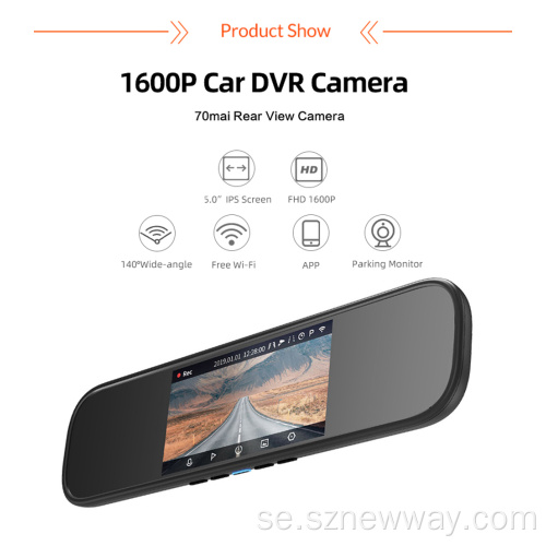 70mai backview spegel dash cam d07 1080p